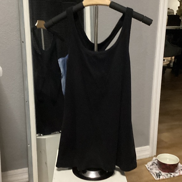 Chaser Black Women's Razor Back Tank - Size L - Picture 1 of 4